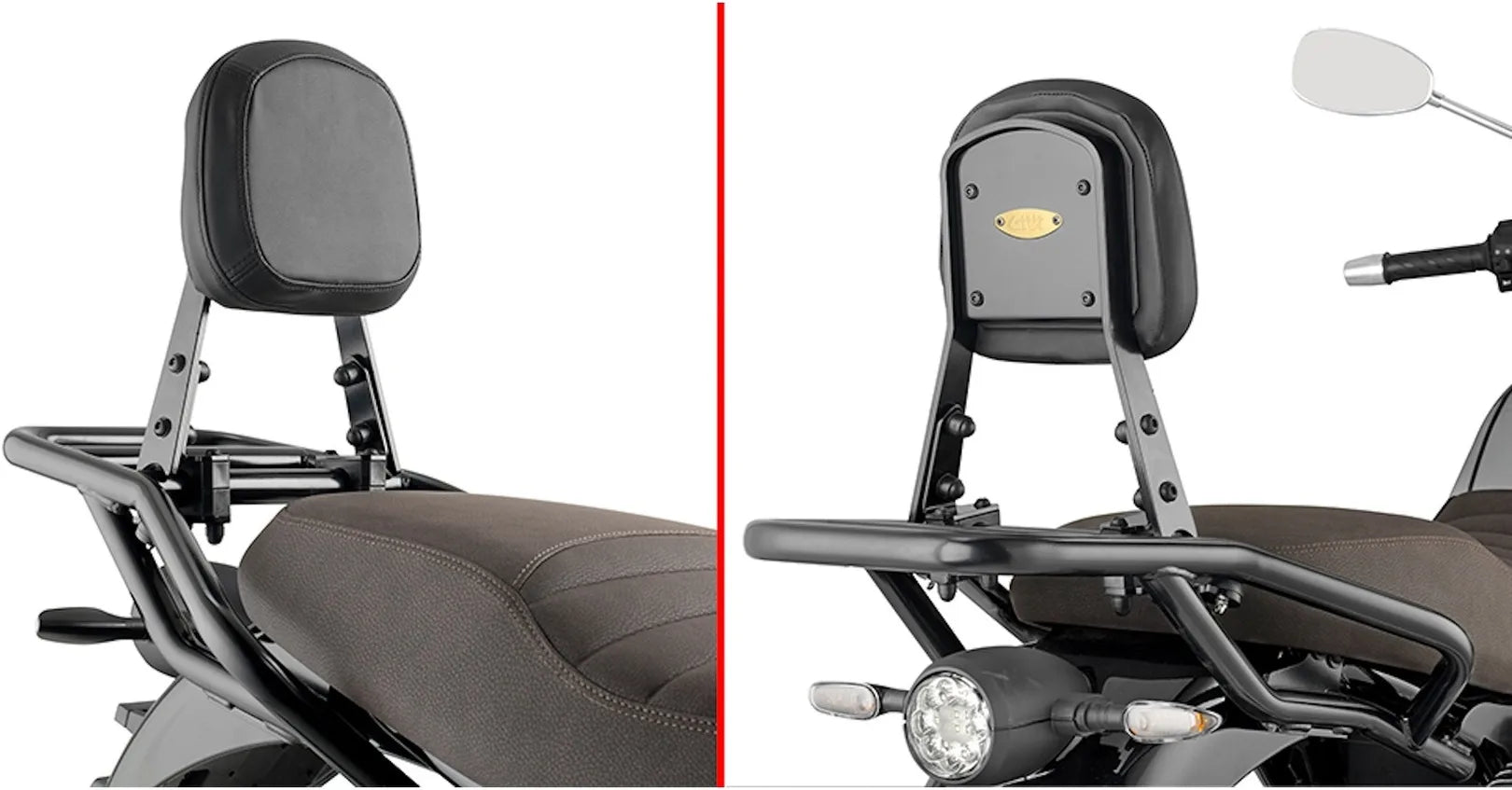 Backrestit - Givi Compatible With Moto Guzzi V7 850 Stone - Special (2021-2024)