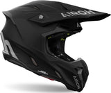 Off-Road Motorcycle Helmet Airoh Twist 3 - Tw311 Thermoplastic Hrt Matte Black Color Size Xxl