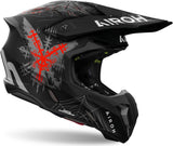 Off-Road Motorcycle Helmet Airoh Twist 3 - Tw3A35 Thermoplastic Hrt Matte Arcade Size S
