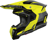 Off-Road Motorcycle Helmet Airoh Twist 3 - Tw3F31 Thermoplastic Hrt Gloss Yellow Fancy Size L