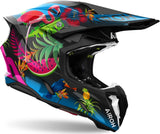 Off-Road Motorcycle Helmet Airoh Twist 3 - Tw3Tam35 Thermoplastic Hrt Gloss Amazonia Size M