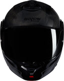 Flip-Up Travelling Motorcycle Helmet Nolan X-1005 Ultra Carbon Carbon / Black Puro 324 Size Xxs