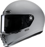 Full-Face Motorcycle Helmet Hjc V10 Advanced Fiberglass Composite Grey Size 10 Xl
