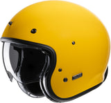 Urban Motorcycle Helmet Hjc V31 Advanced Fiberglass Composite Deep Yellow Size 10 Xl