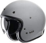 Urban Motorcycle Helmet Hjc V31 Advanced Fiberglass Composite Grey Size 07 S