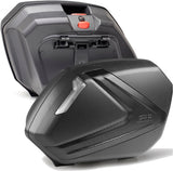 Monokey Side Carbon Look Tech Side Cases - 74 Lt Givi Technopolymer Carbon Look , Tech Size 37+37 = 74 Lt.