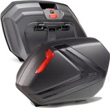 Monokey Side Carbon Look Side Cases - 74 Lt Givi Technopolymer Carbon Look Size 37+37 = 74 Lt.