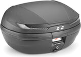 Monokey Arena Black Tech Top Case - 45 Lt Arena Technopolymer - Givi Compatible With Benelli Trk 502 X (2020-2024)