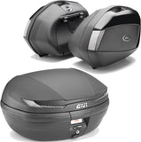 Arena Black Tech Top Case + Side Cases - 110 Lt Arena Technopolymer - Givi Compatible With Honda Nx 500 (2024)
