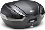 Monokey Carbon Look Tech Top Case - 47 Lt Technopolymer - Givi Compatible With Ktm 1290 Super Adventure T (2017)