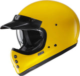 Full-Face Motorcycle Helmet Hjc V60 Advanced Fiberglass Composite Deep Yellow Size 07 S