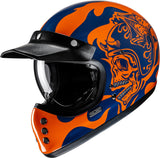 Full-Face Motorcycle Helmet Hjc V60 Advanced Fiberglass Composite Mc27 Flame Size 11 Xxl
