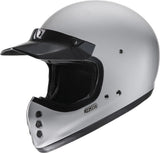 Full-Face Motorcycle Helmet Hjc V60 Advanced Fiberglass Composite Grey Size 10 Xl