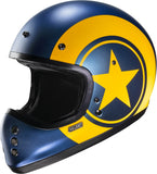 Full-Face Motorcycle Helmet Hjc V60 Advanced Fiberglass Composite Mc3Sf Nyx Size 10 Xl