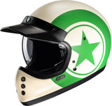 Full-Face Motorcycle Helmet Hjc V60 Advanced Fiberglass Composite Mc4Sf Nyx Size 07 S