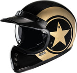 Full-Face Motorcycle Helmet Hjc V60 Advanced Fiberglass Composite Mc9 Nyx Size 08 M