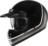 Full-Face Motorcycle Helmet Hjc V60 Advanced Fiberglass Composite Mc5 Scoby Size 08 M