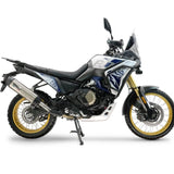Exhaust Tip With Noise Certification Furore-X Titanium - Gpr Compatible With Voge Ds 800 Rally (2025-2026)