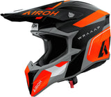 Off-Road Motorcycle Helmet Airoh Wraaap - Wrac32 Thermoplastic Hrt Matte Orange Conquer Size Xxl