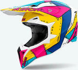 Off-Road Motorcycle Helmet Airoh Wraaap - Wrap54 Thermoplastic Hrt Matte Paint Size M