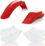 Plastics Kit - Acerbis Compatible With Honda Xr 400 R (1996-2004)