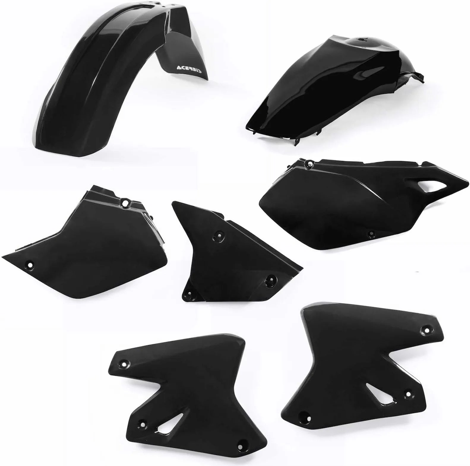 Plastics Kit - Acerbis Compatible With Kawasaki Klx 400 (2003-2004)