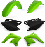 Plastics Kit - Acerbis Compatible With Kawasaki Kx 250 F (2006-2008)