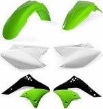 Plastics Kit - Acerbis Compatible With Kawasaki Kx 250 F (2006-2008)