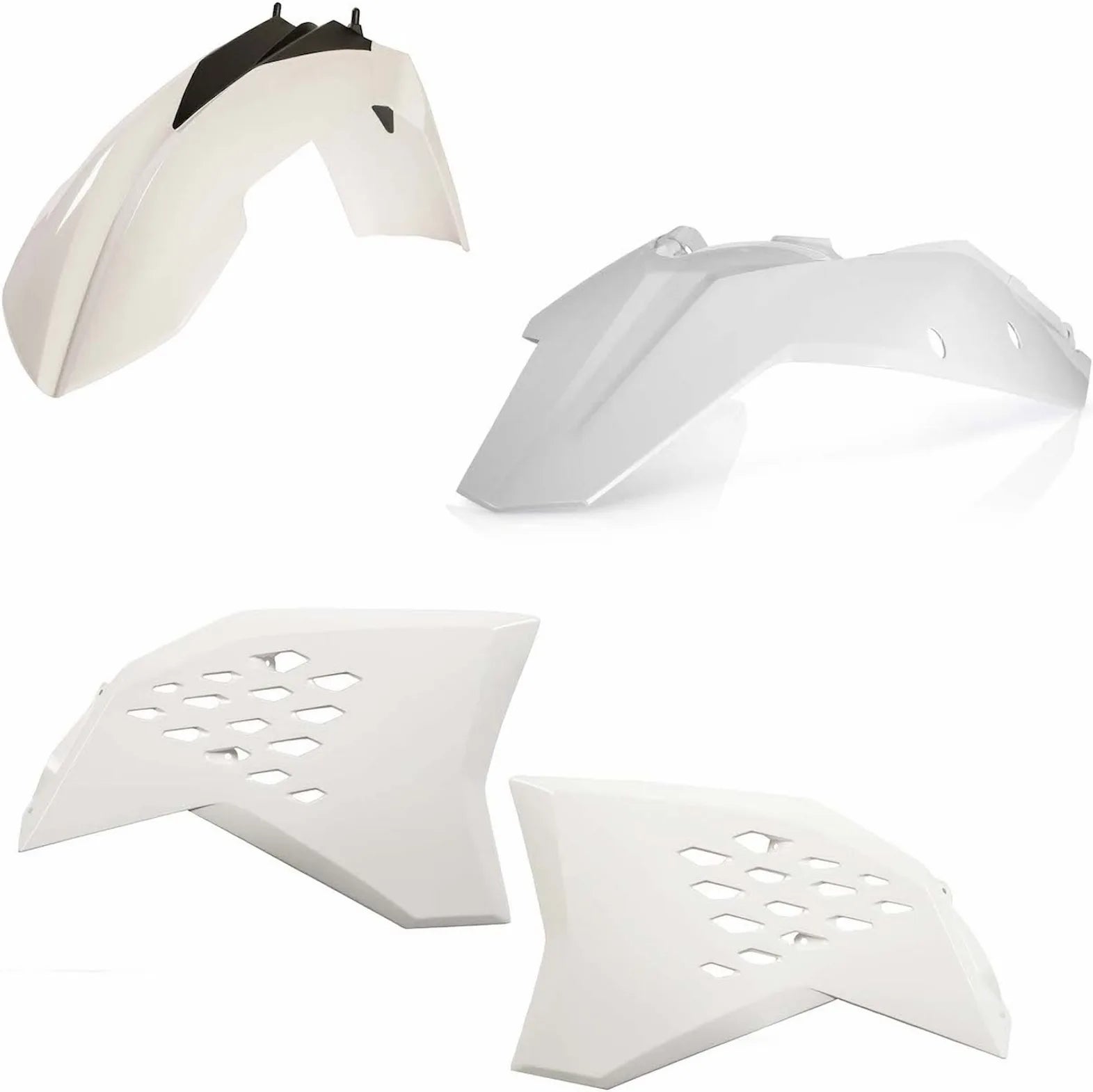 Plastics Kit - Acerbis Compatible With Ktm 400 Exc-F (2008-2011)