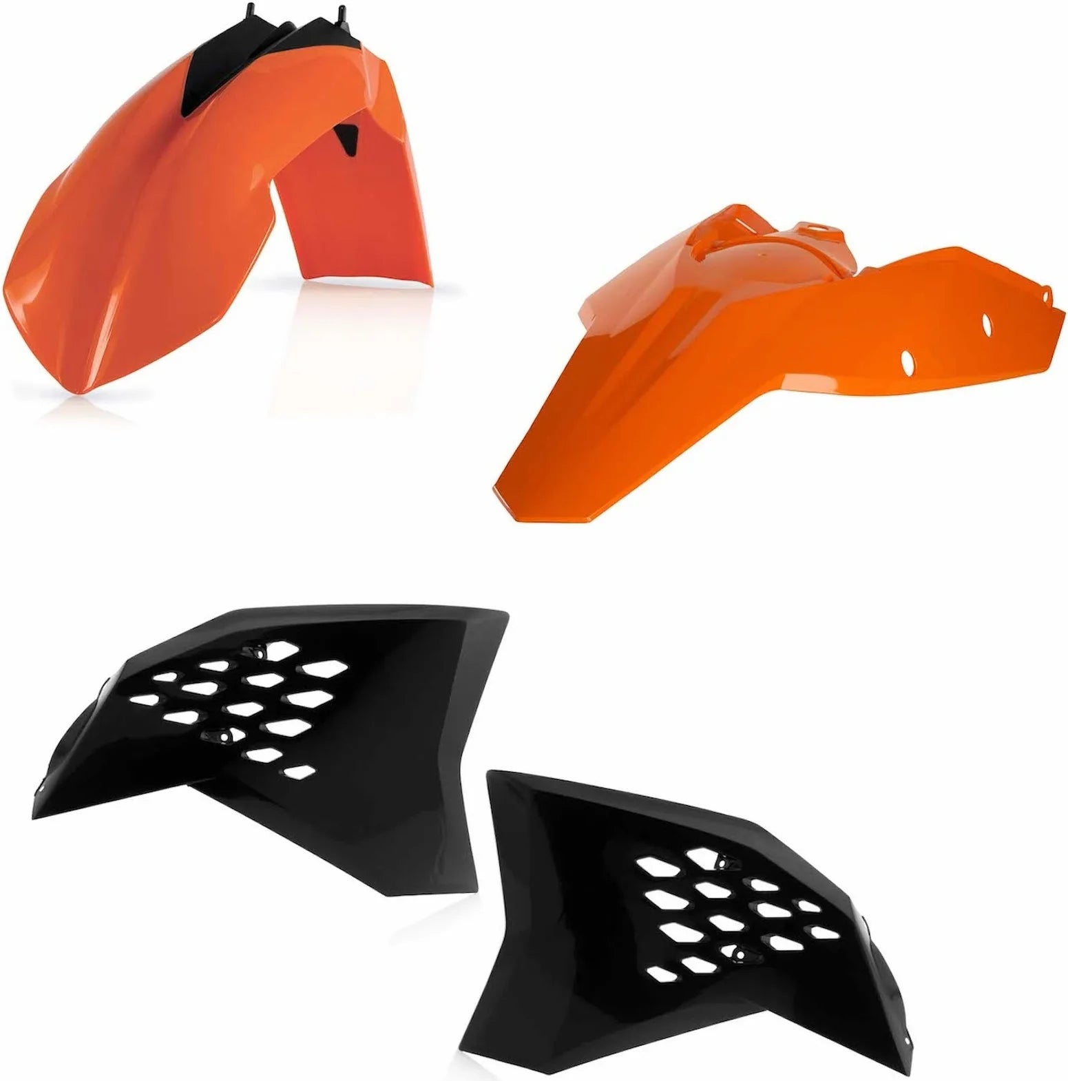 Plastics Kit - Acerbis Compatible With Ktm 300 Exc (2008-2011)