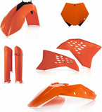 Plastics Full Kit - Acerbis Compatible With Ktm 450 Sx-F (2008-2010)