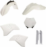 Plastics Full Kit - Acerbis Compatible With Ktm 450 Sx-F (2008-2010)