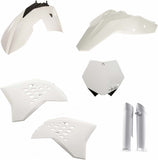 Plastics Full Kit - Acerbis Compatible With Ktm 350 Sx-F (2008-2010)