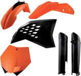 Plastics Full Kit - Acerbis Compatible With Ktm 505 Sx-F (2007-2010)