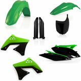 Plastics Full Kit - Acerbis Compatible With Kawasaki Kxf 250 (2009-2012)