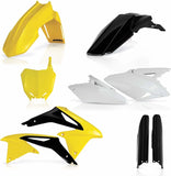 Plastics Full Kit - Acerbis Compatible With Suzuki Rm-Z 450 (2008-2017)