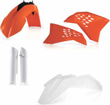 Plastics Full Kit - Acerbis Compatible With Ktm 200 Exc (2008-2011)
