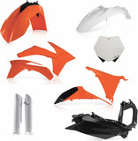 Plastics Full Kit - Acerbis Compatible With Ktm 150 Sx (2011)