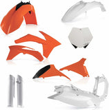 Plastics Full Kit - Acerbis Compatible With Ktm 450 Sx-F (2011-2012)