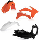 Plastics Kit - Acerbis Compatible With Ktm 250 Sx-F (2011-2012)