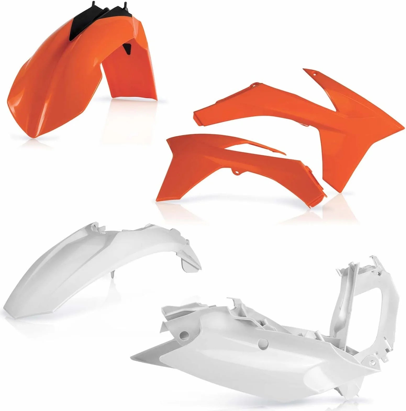 Plastics Kit - Acerbis Compatible With Ktm 250 Sx (2011-2012)