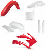 Plastics Full Kit - Acerbis Compatible With Honda Crf 450 R (2011-2012)