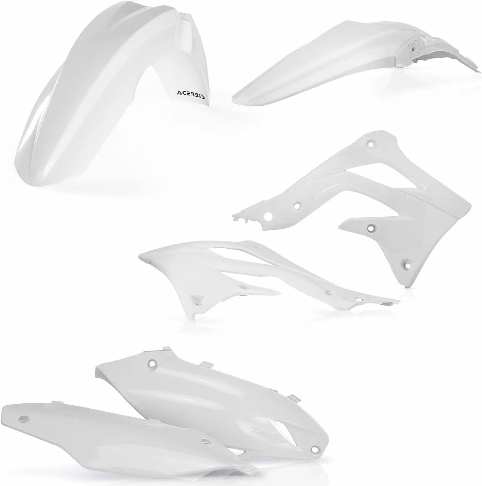 Plastics Kit - Acerbis Compatible With Kawasaki Kx 450 F (2012)