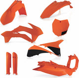 Plastics Full Kit - Acerbis Compatible With Ktm 250 Sx (2013-2014)