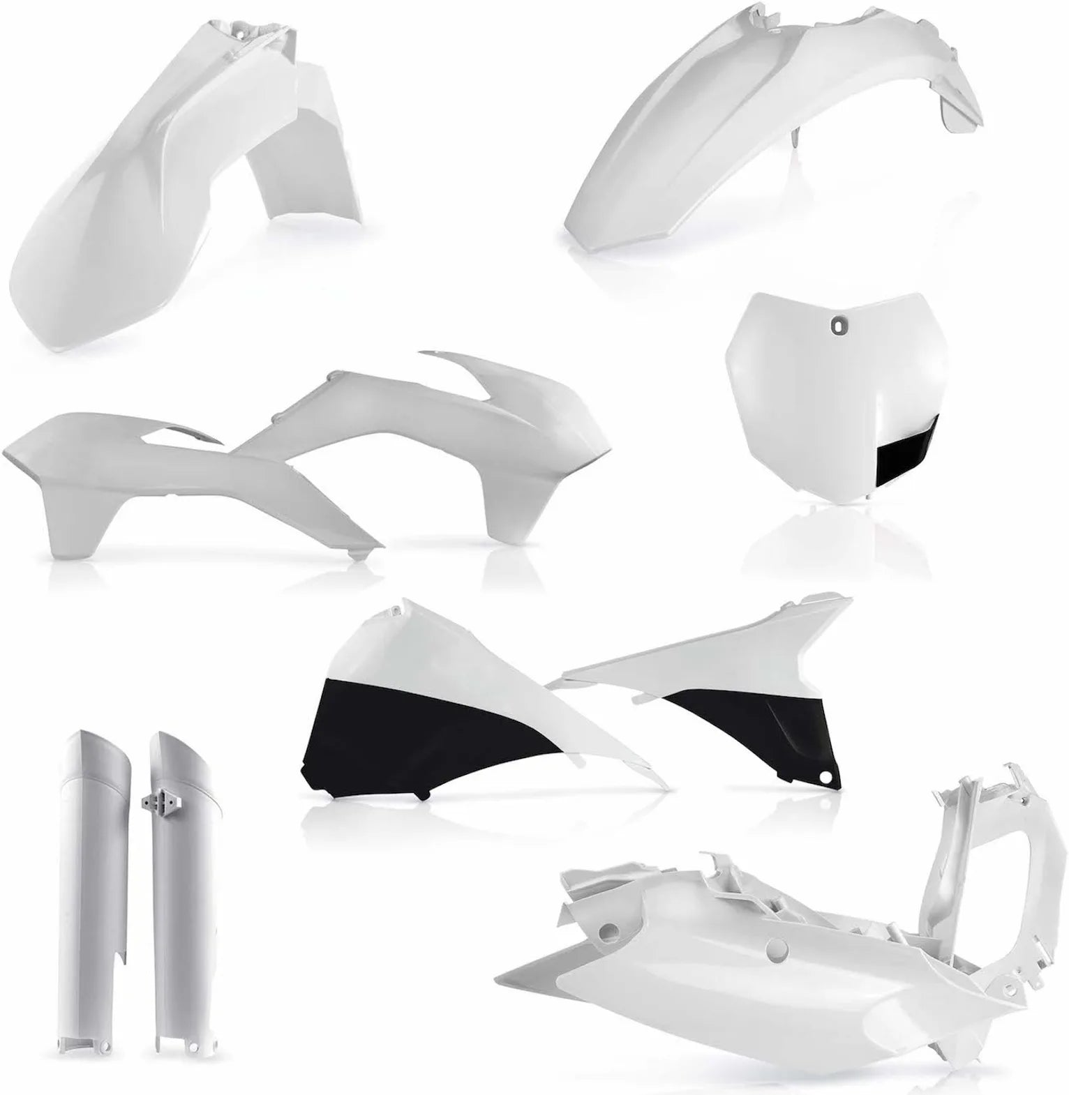 Plastics Full Kit - Acerbis Compatible With Ktm 250 Sx (2013-2014)
