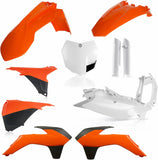 Plastics Full Kit - Acerbis Compatible With Ktm 250 Sx-F (2013-2014)