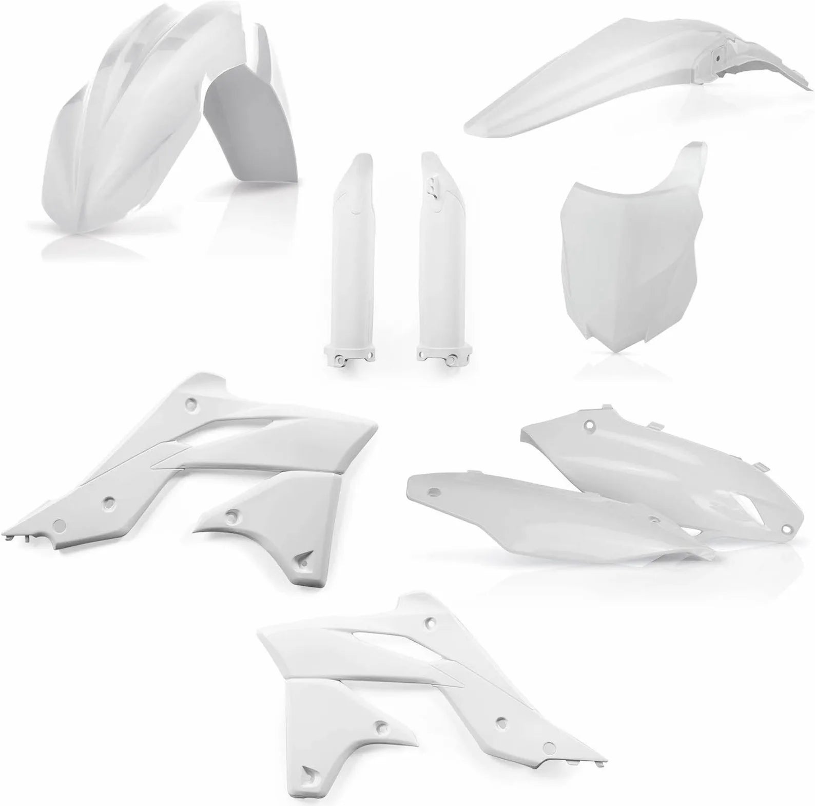 Plastics Full Kit - Acerbis Compatible With Kawasaki Kx 250 F (2013-2016)
