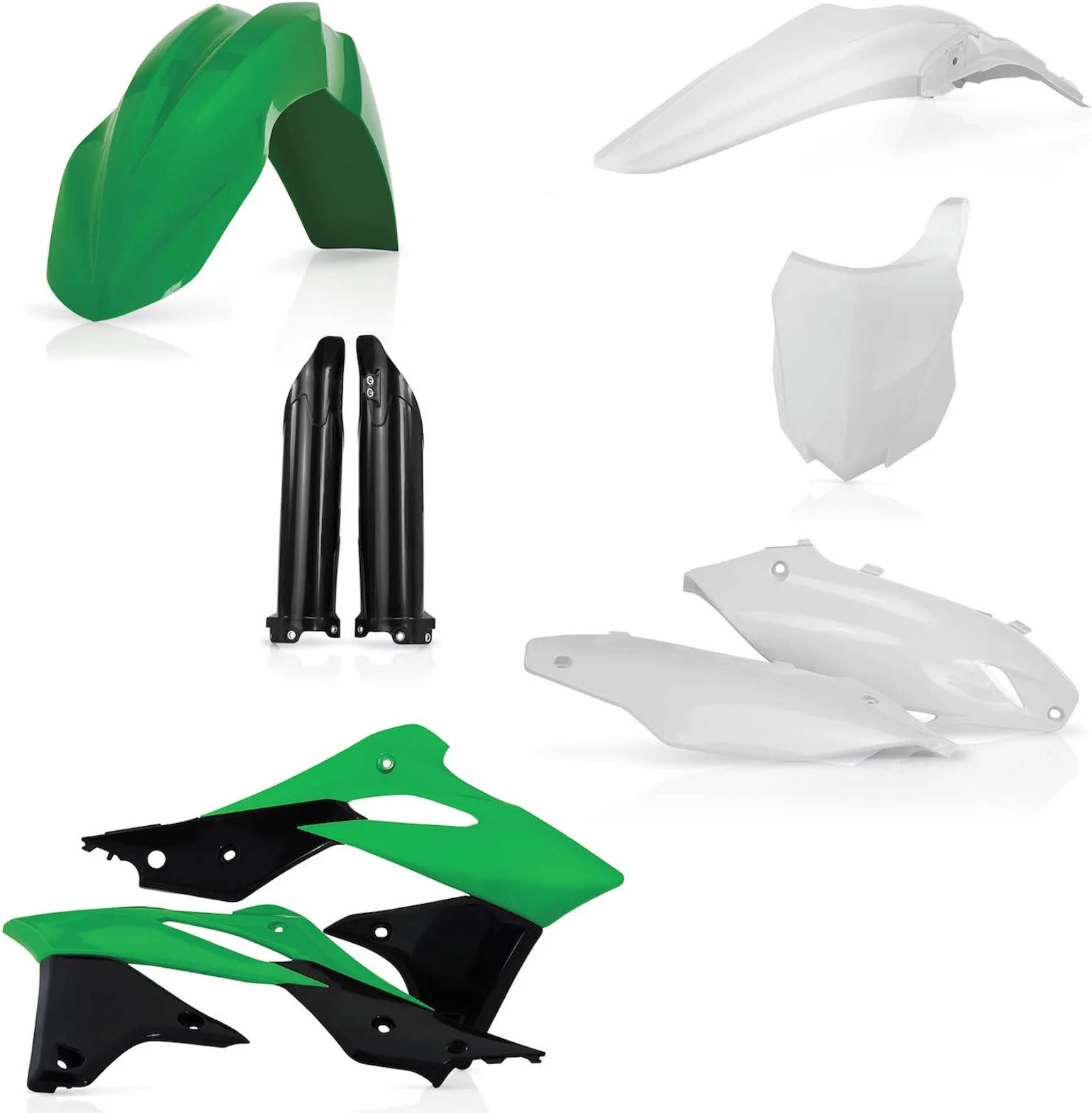 Plastics Full Kit - Acerbis Compatible With Kawasaki Kxf 250 (2013-2016)