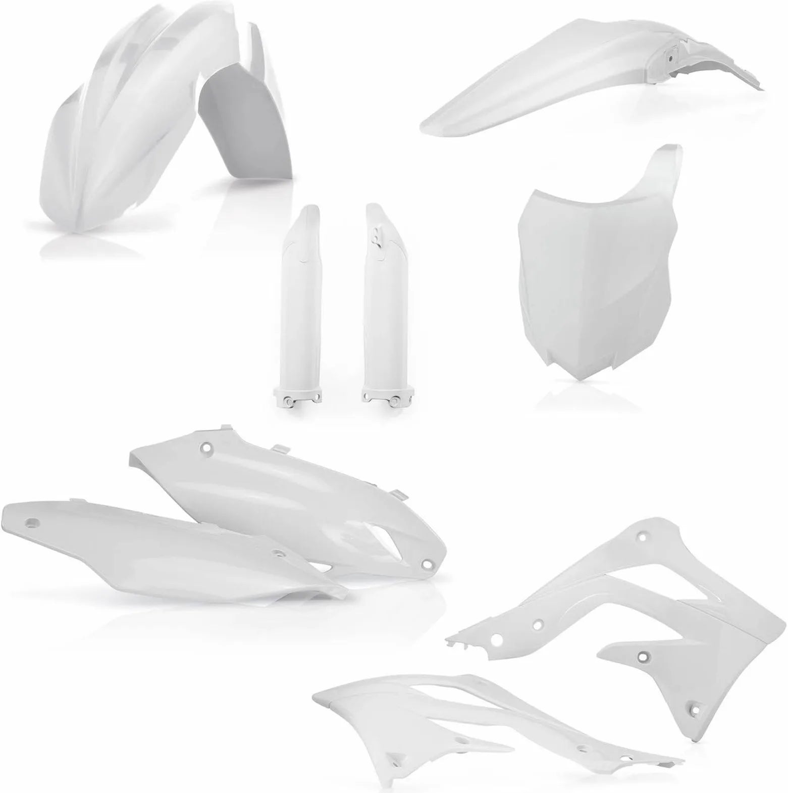 Plastics Full Kit - Acerbis Compatible With Kawasaki Kx 450 F (2013-2015)