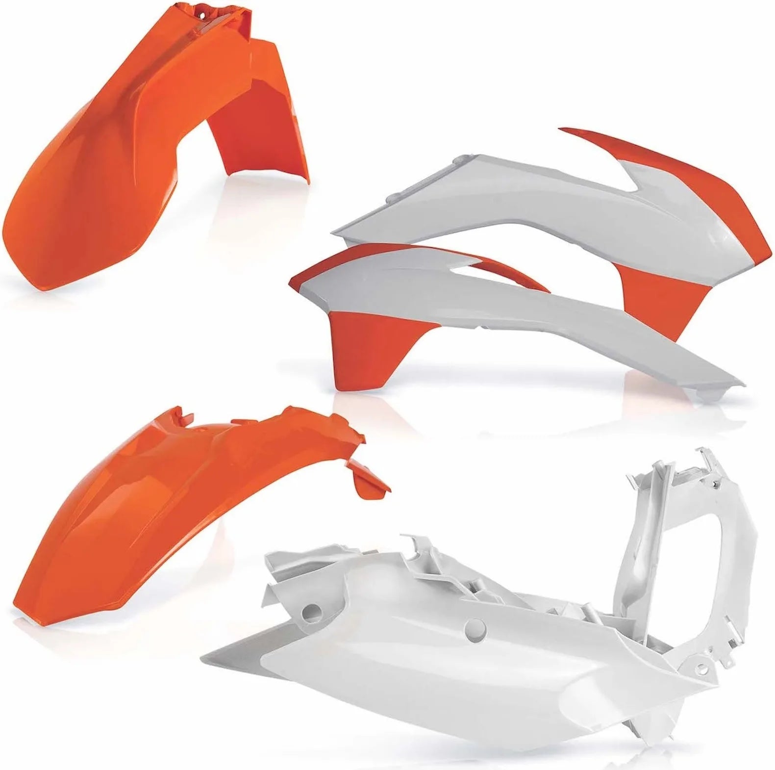 Plastics Kit - Acerbis Compatible With Ktm 250 Exc-F (2014-2016)